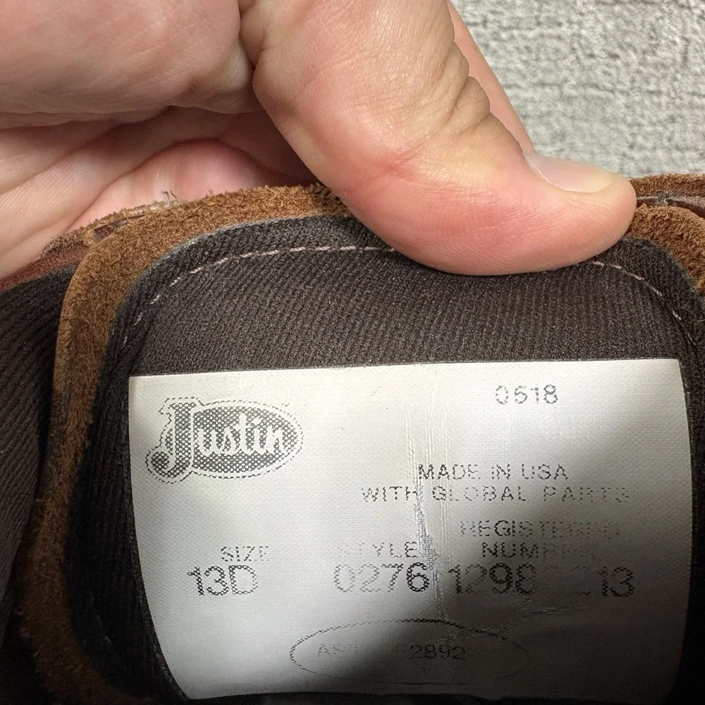 Justin Boots product pair